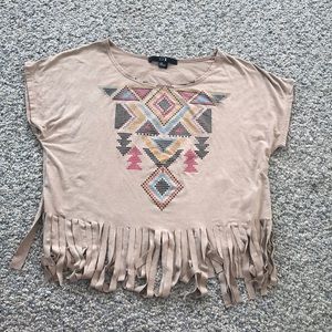 Indian Print Short Sleeve Shirt